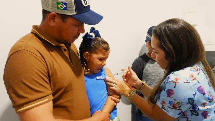 Campanha de vacinação mobiliza comunidade e reforça prevenção em Nova Monte Verde